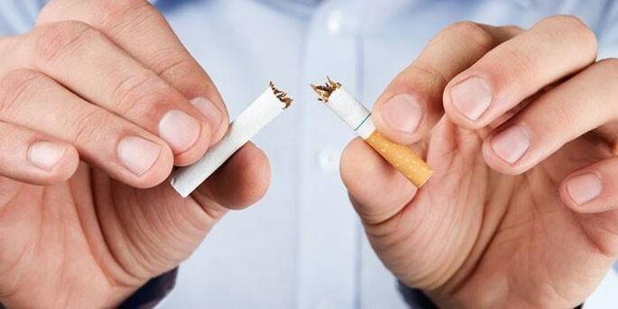 the harmful effects of broken cigarettes and smoking